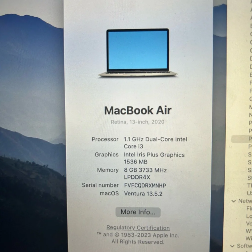 Apple MacBook Air (2020)
